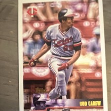 Topps 2025 Archives Rod Carew Minnesota Twins MLB Baseball Card #156