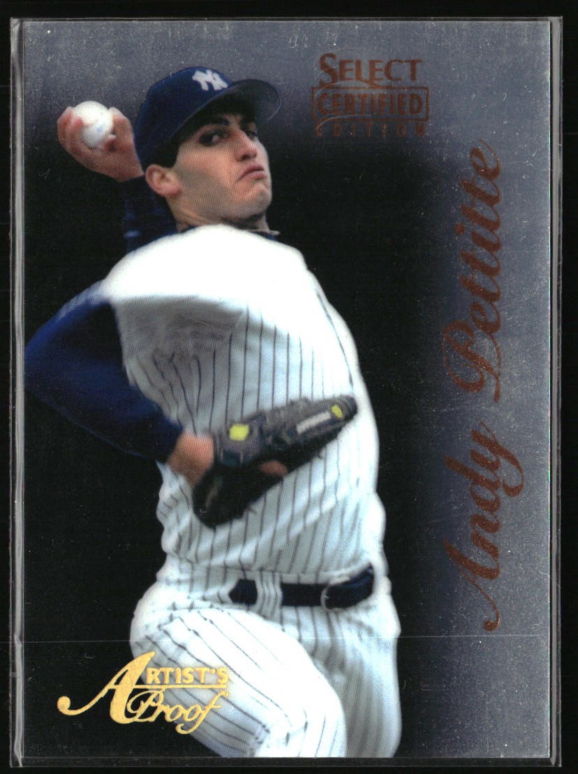 1996 Select Certified #91 Andy Pettitte Artist's Proofs