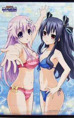 Wandteppich Neptunia & Uni Nade Nade Wandteppich ''Hyperdimension Neptunia'' C8...
