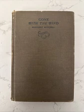 Gone with the Wind by Margaret Mitchell First Edition December 1936 Printing