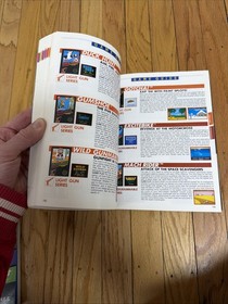 Vtg 1987 NES Official Nintendo Player's Guide w/ Sticker Sheet Stadium Events