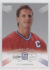 2008-09 Upper Deck Montreal Canadiens Centennial Set Guy Carbonneau #222 HOF 1o3