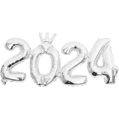  Aluminium Folien Luftballon Party Luftballons Frohes Neues Jahr Partyballons