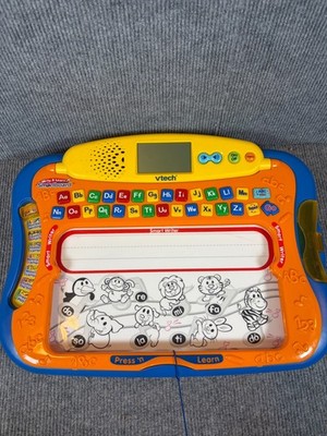 Rare 2004 VTech Write & Learn Smartboard Interactive Learning ABC 123 Toy Tested
