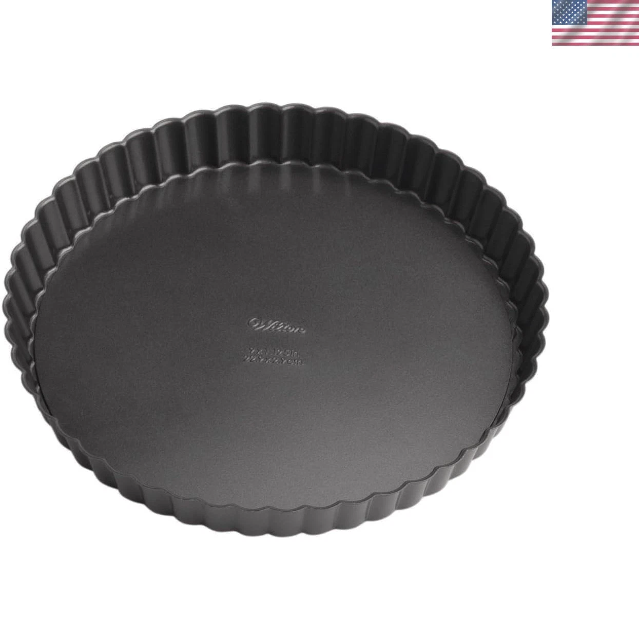 Perfect Results Non-Stick Round Tart & Quiche Pan – 9-Inch, Durable Alloy Steel