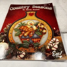 Country Seasons Vol 4 Karen Wisner Decorative Painting Patterns Craft Book