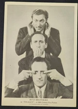 VINTAGE - RITZ BROTHERS CANADA CANDY CONFECTIONARY MOVIE STARS PHOTO - ORIGINAL