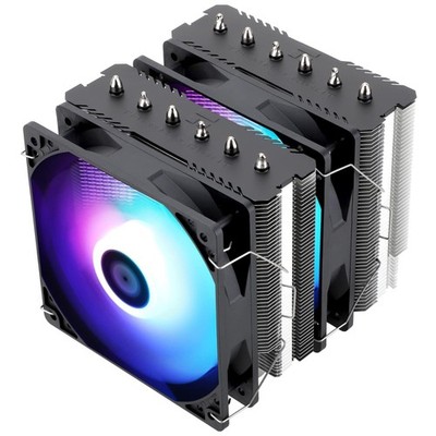 Peerless Assassin 120 SE ARGB CPU-Luftkühler, 6 Heatpipes Kühler, Dual 120mm ...
