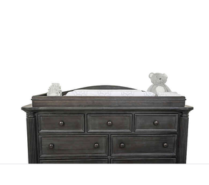 kingsley charleston crib in weathered white