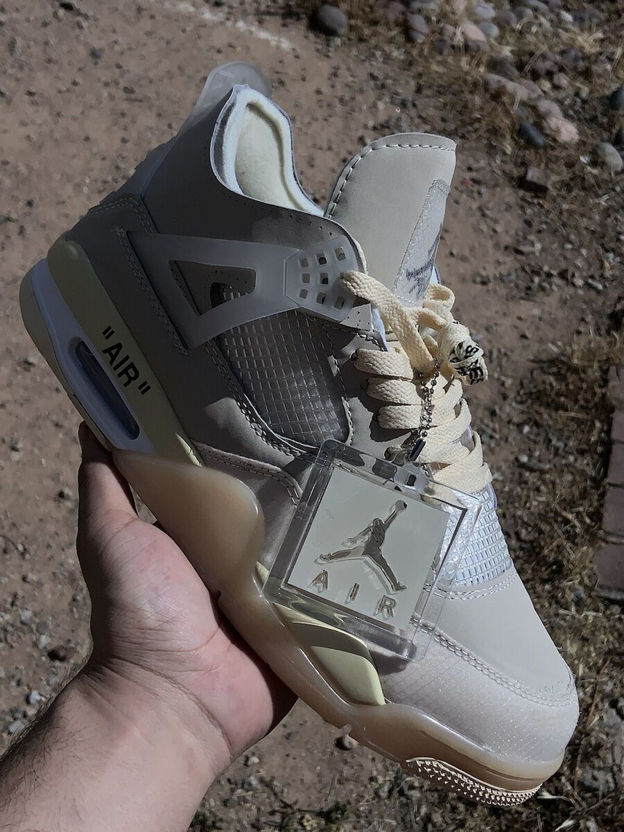 Size 11 - Jordan 4 SP x Off-White Mid Sail W 194272184909| eBay Size 11 - Jordan 4 SP x Off-White Mid Sail W 194272184909| eBay