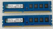 Kingston 8GB Kit 2x 4GB PC3-10600 DIMM 1333 MHz DDR3 SDRAM RAM KVR13N9S8HK2/8