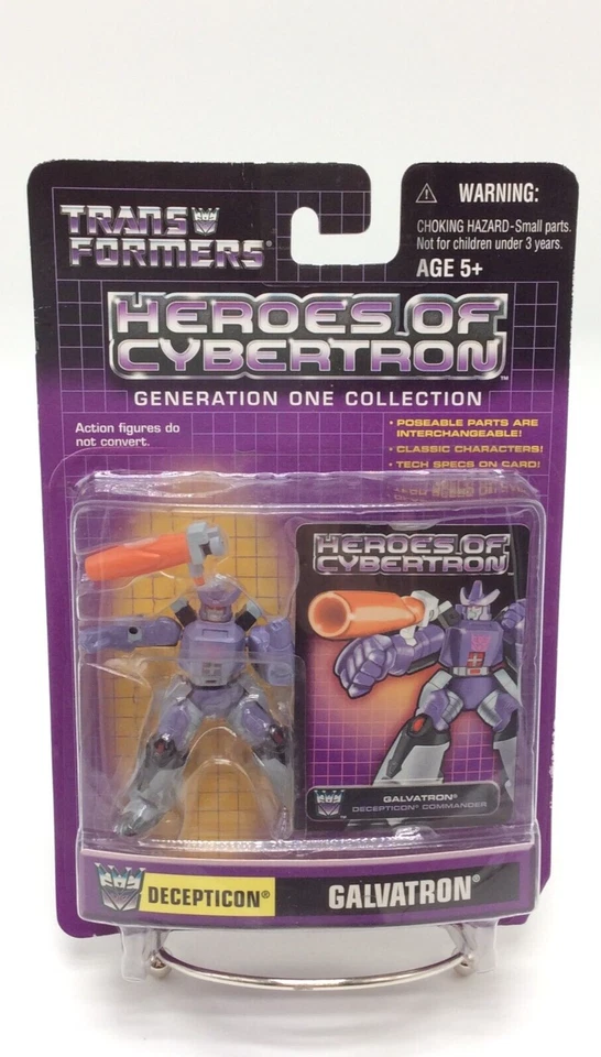 Hasbro TRANSFORMERS Heroes Of Cybertron Colección GEN ONE GALVATRON Foto 3 de 4
