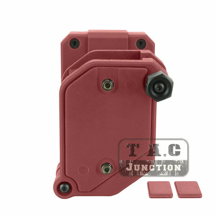 IPSC USPSA 4 Multi-Angle High Speed Pistol Magazine Pouch 1.5" Shooting Belt Red - Image 2 of 4