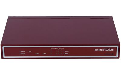 BINTEC - RS232B - Funkwerk Router 5-Port 1000 Mbps Verkabelt ADSL ISDN  REF