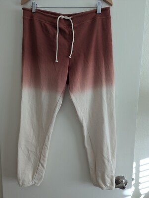 Marine Layer dip dye Blake Vintage terry jogger sweatpants size L