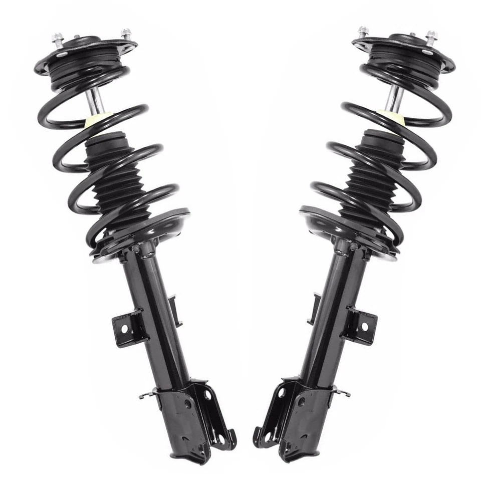 Front Struts w/ Coil Spring Stabilizer Bars Kit for 2010 - 2012 Hyundai Santa Fe - Image 3 of 4