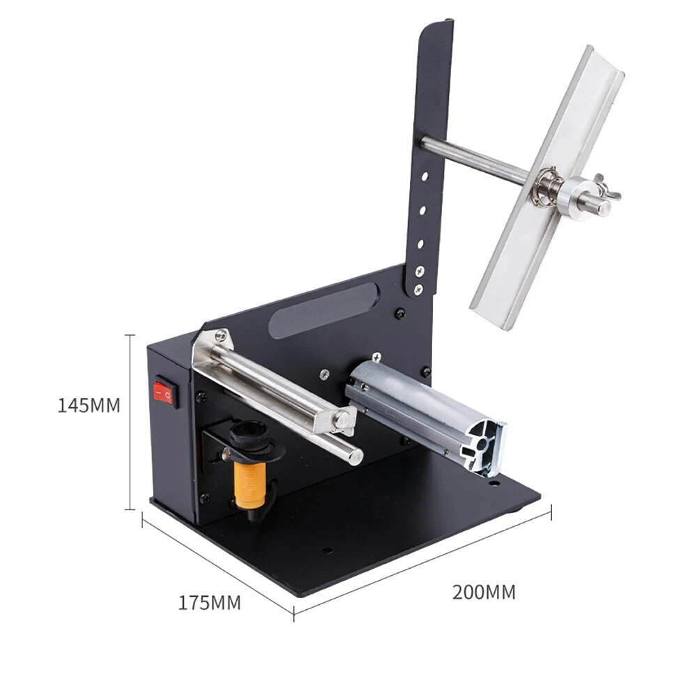 Electric Automatic Label Peeler Sticker Peeling Machine W/ Photoelectric Sensor-