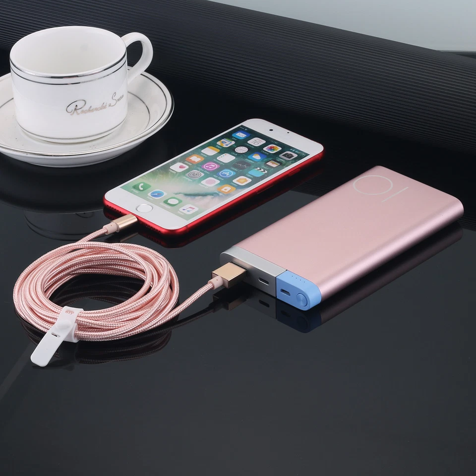 LOT MFI Cable 3/6/10FT Certified Braided USB Charger For iPhone 14 13 12 11 Pro - Image 4 of 4