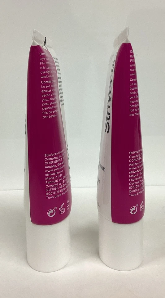 StriVectin LOTE DE 2 mascarillas hidratantes nocturnas 1 oz como en la foto, ¡SELLADAS sin caja! Foto 2 de 4