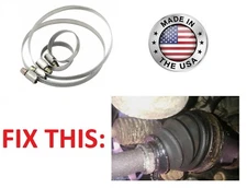 Toyota 4Runner CV Axle Repair Clamps Kit for Leaking Boots after Lift Kit