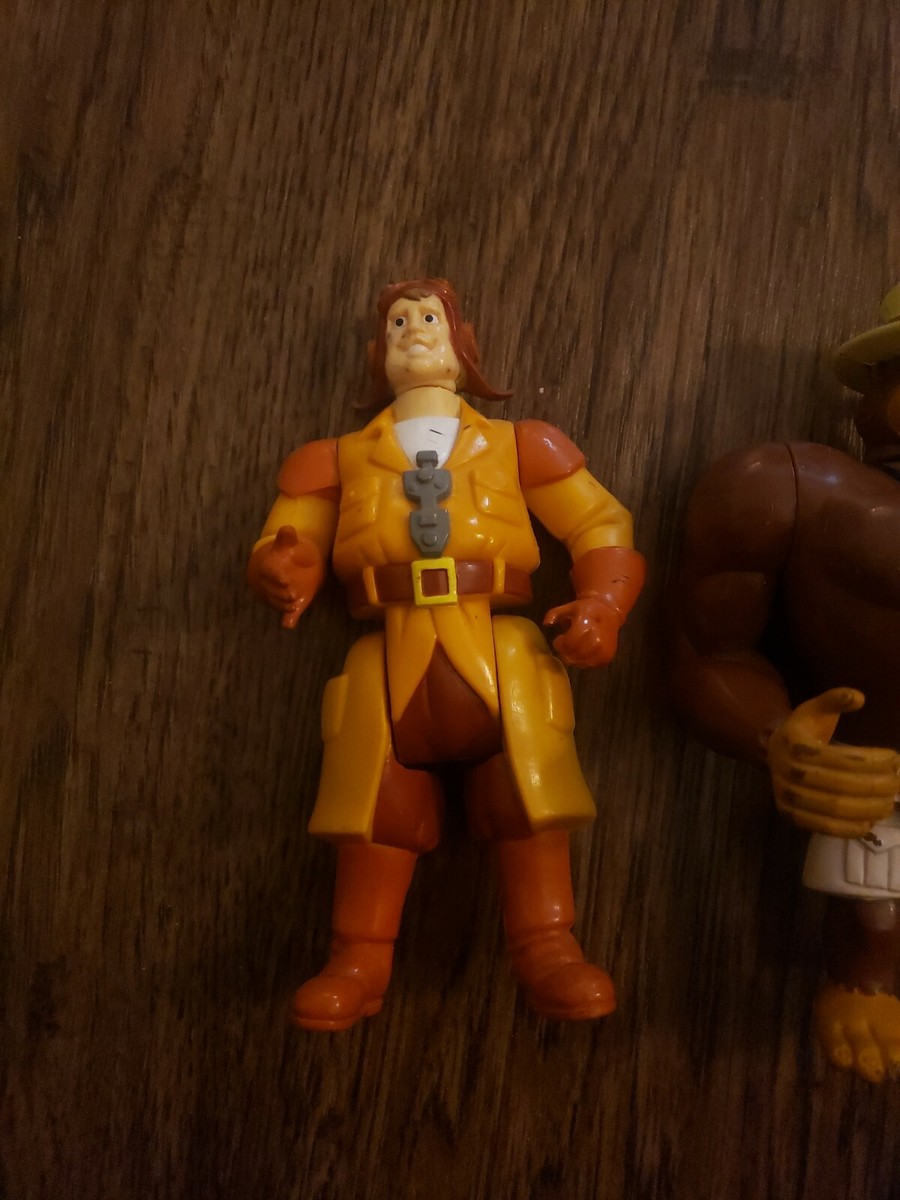 Personnage Filmation Ghostbusters Grunt Gorilla Avec Arme Et Sac – Tyco Vintage