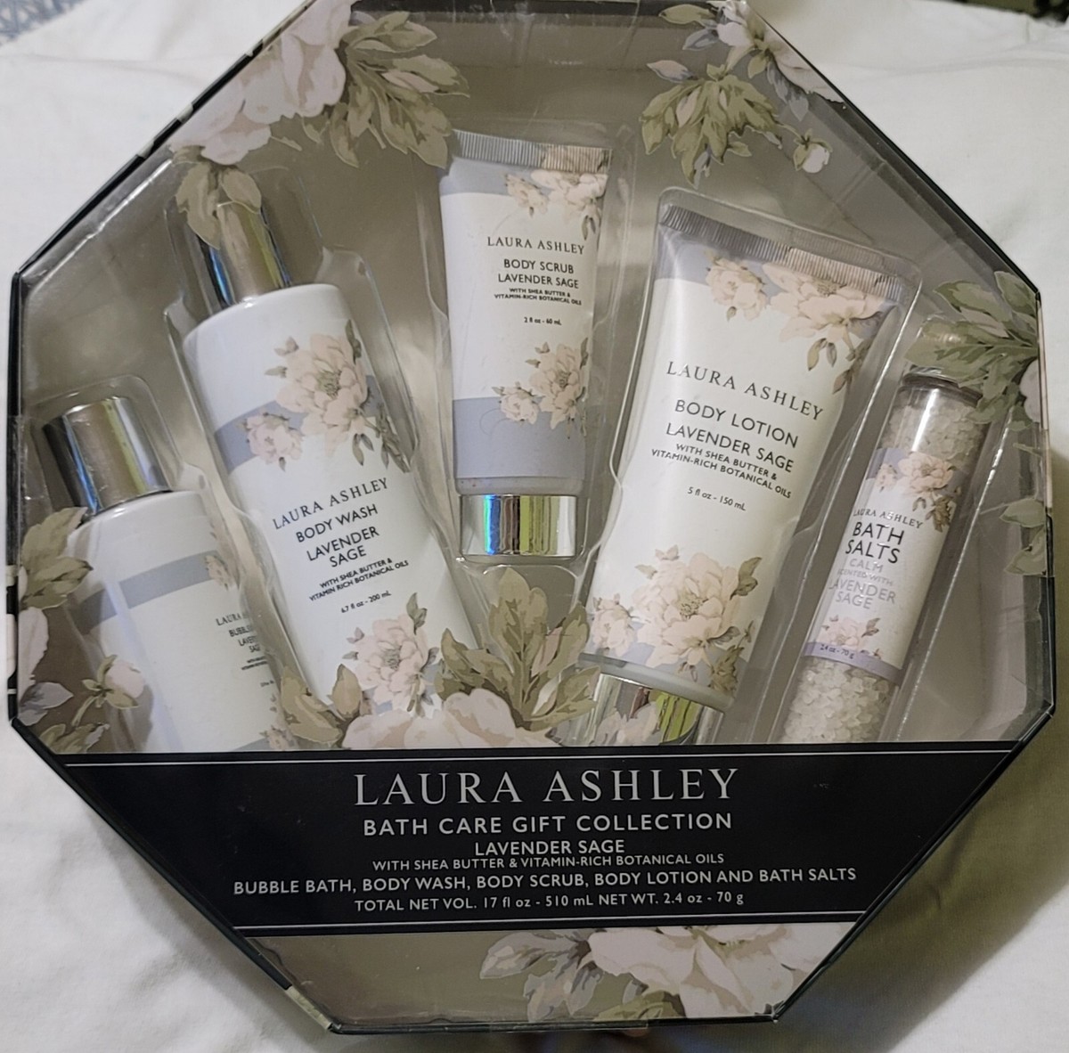 Laura Ashley Bath Care Gift Collection. Lavender Sage | eBay