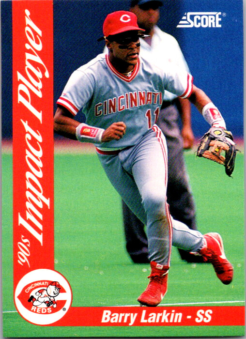 Barry Larkin 1992 Score #50 Impact Players Baseball Card | eBay
