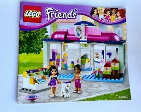 Lego Friends Heartlake Pet Salon 41007- Used Complete set in Excellent condition