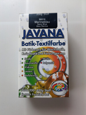 JAVANA Batik - Textilfarbe - Marineblau Nr. 98516