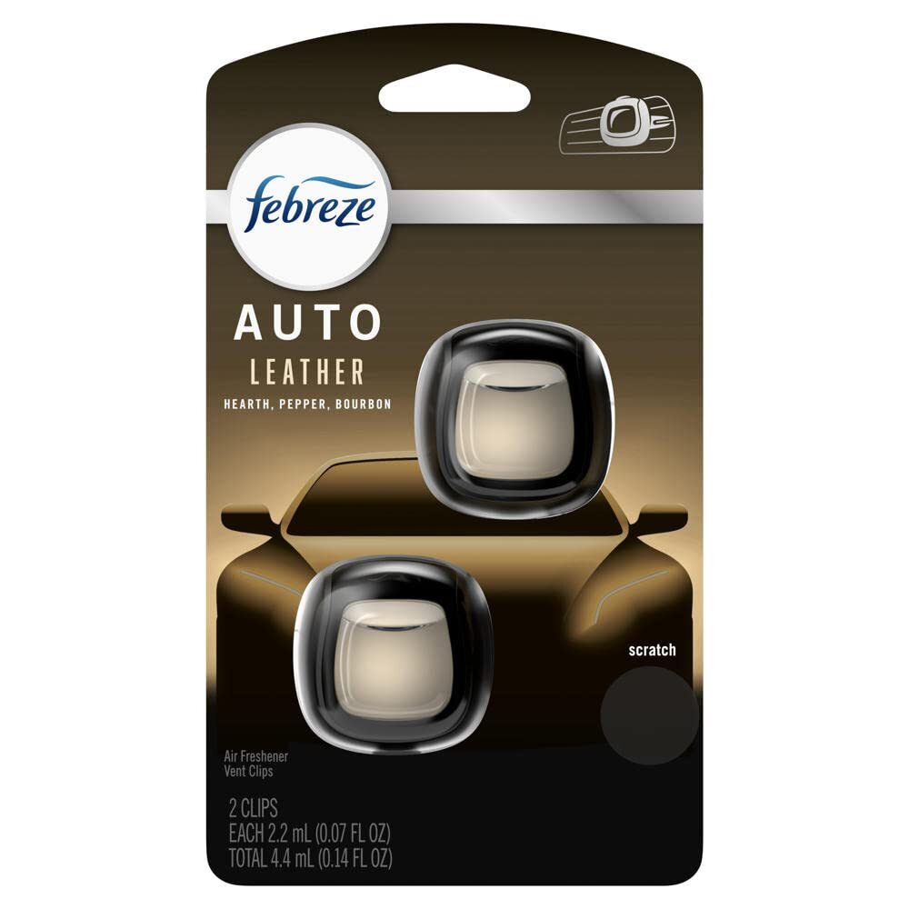 Febreze Car Vent Clip Air Freshener Odor Eliminator Up to 30 Days