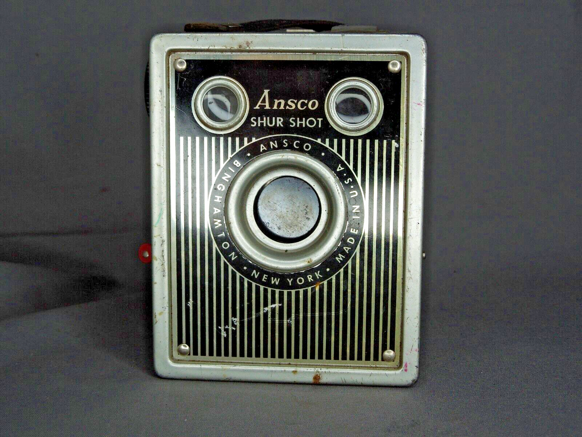 1940's Vintage Ansco Shur Shot Box Camera | eBay