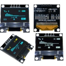 0.96" Yellow Blue/White I2C IIC 128X64 OLED Serial LCD LED Display Module New