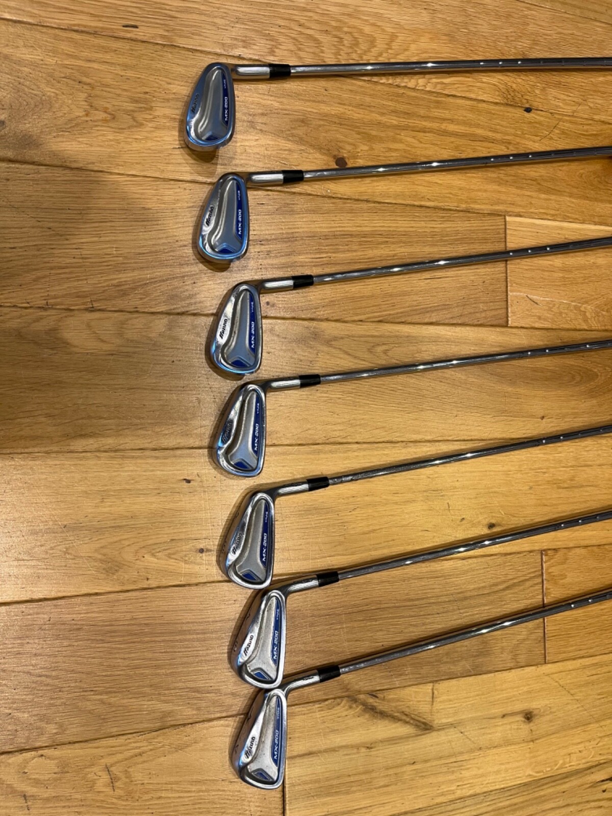 Used Mizuno MX200 Irons 4P w/ GolfPride Grips and Dynalite Gold XP