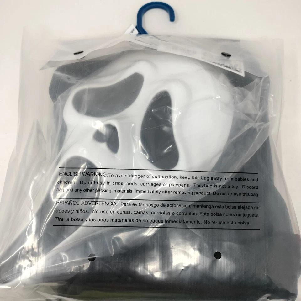 Disfraz Clásico Cara Fantasma Halloween Adulto Hombre Talla Única Mfg 2023 Foto 4 de 4