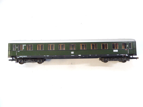 Liliput H0  Personenwagen 17 459 Nür der DB 2. Kl grün 1:87 ohne OVP # 0640 | Zustand: Gebraucht