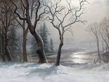 WINTER IN YOSEMITE Accent Tile Mural Kitchen Bathroom Wall Backsplash 8x6