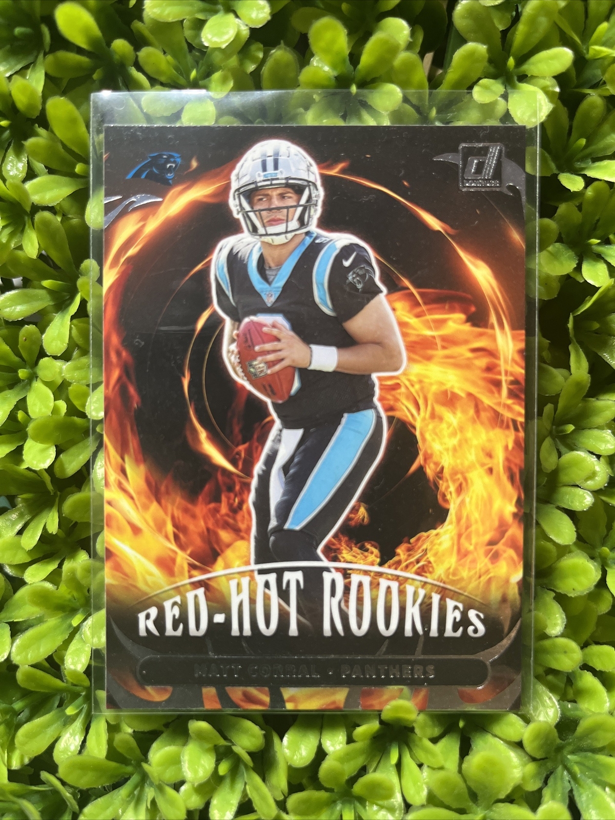 MATT CORRAL 2022 Panini Donruss Red-Hot Rookies #RHR-1 Carolina Panthers RC