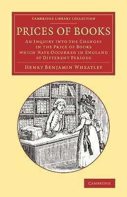 Prices of Books Wheatley Paperback Cambridge University Press 9781108078009