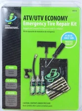 Genuine Innovations ATV/UTV Economy Emergency Tire Repair Kit with Plugs & CO2