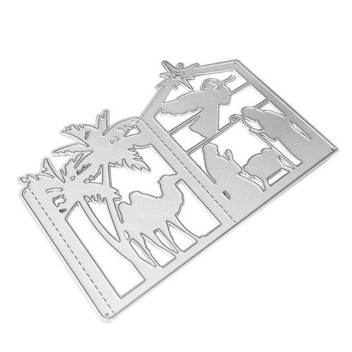 Casamento Cartoon Metal Cutting Dies Stencil Diy Scrapbooking Álbum Papel Card Template Mold