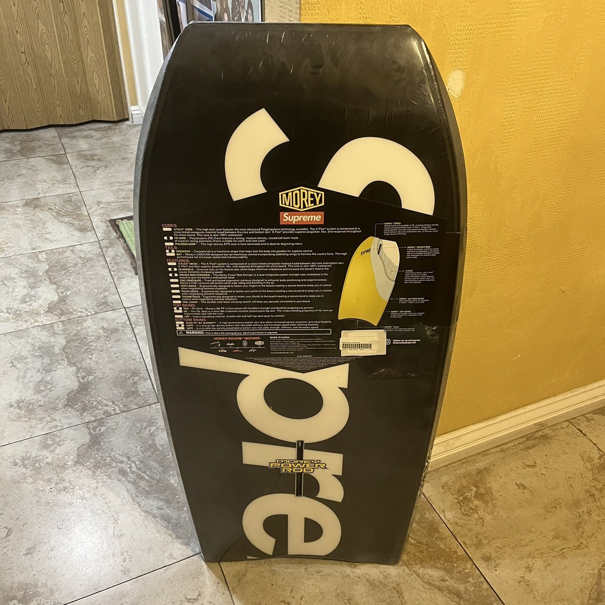 Supreme x Morey - Mach 7 Bodyboard (SS21) - Black | eBay Supreme x Morey - Mach 7 Bodyboard (SS21) - Black | eBay