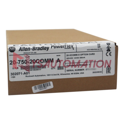 New sales Allen Bradley 20-750-20COMM PowerFlex 750 20COMM Carrier Kit
