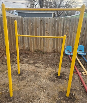 Vintage Pull Up Bars School Playground Equipment