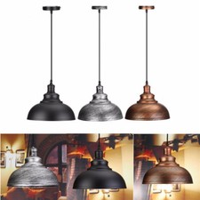 Industrial Vintage E27 Modern Metal Ceiling Pendant Lights Hanging Shade