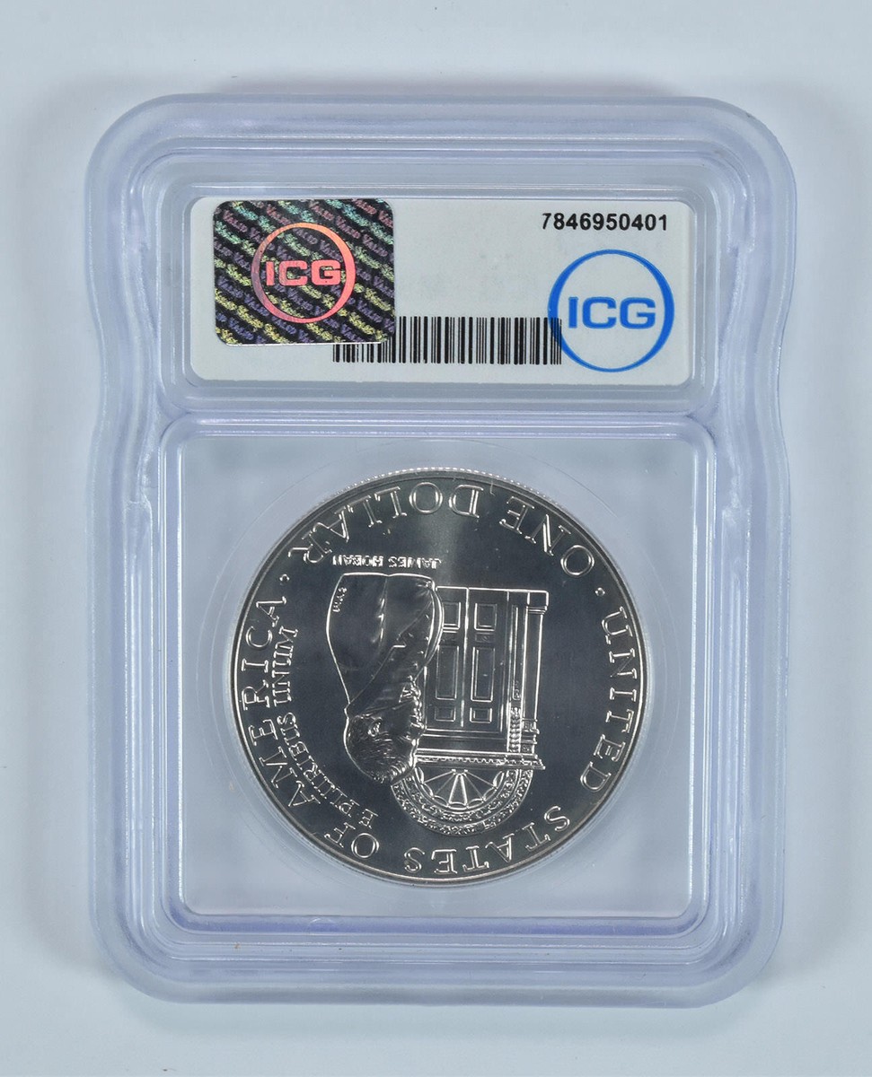 1992-D White House Commemorative Silver Dollar MS70 ICG | eBay