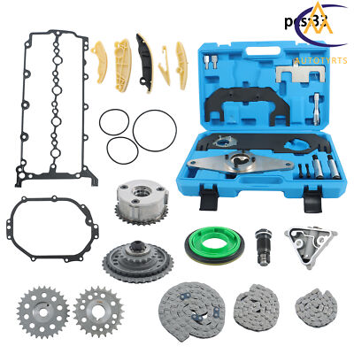 For 2017-2020 Jaguar XE XF F-Pace 2.0L L4 Timing Chain Kit & Gasket Tool Box
