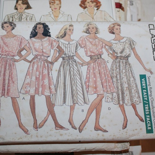 Gros lot de patrons vintages Butterick / Burda / Patrons France / Marie-Claire - Afbeelding 4 van 7