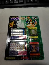 Sealed Pokemon Tomy Battle Game Note Batt Memo DX No. 02 Charizard Mewtwo 10879