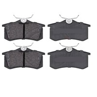 Kit BremsbeläGe Hintere Pastiglie FüR Renault Grand ScÉNic II JM0/1_ Schwarz