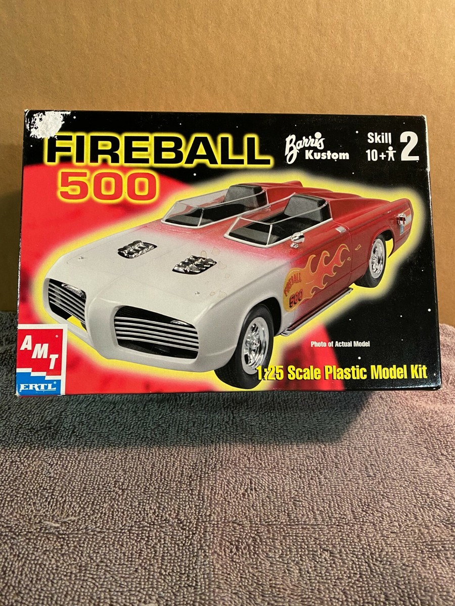 AMT Model FIREBALL 500 BARRIS Kustom 1:25 Scale Model Kit